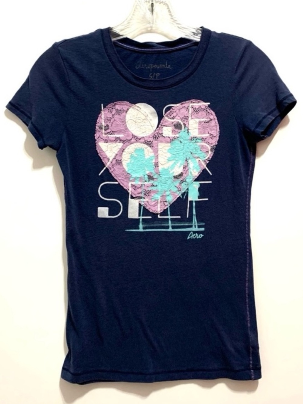 Aeropostale Navy Blue Tee Shirt